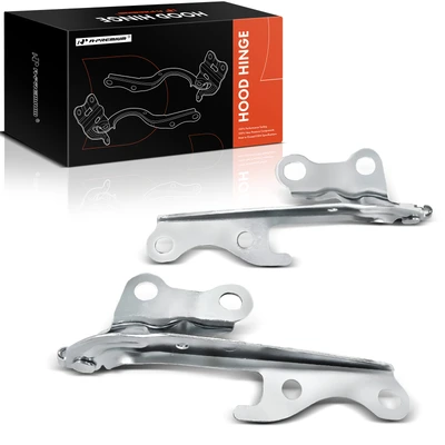 2 Pcs Front Driver & Passenger Hood Hinge