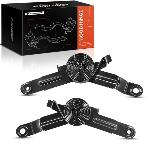 2 Pcs Front Driver & Passenger Hood Hinge for 1995-2000 Chevrolet Tahoe