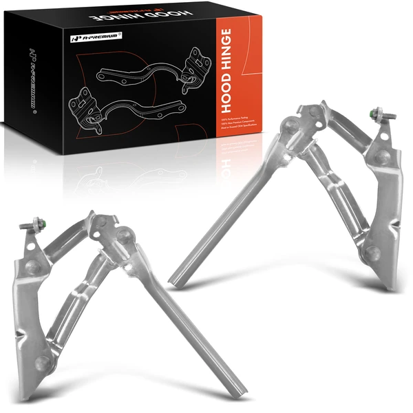 2 Pcs Front Driver & Passenger Hood Hinge for 2005-2014 Volkswagen Jetta