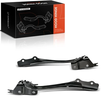 2 Pcs Front Driver & Passenger Hood Hinge