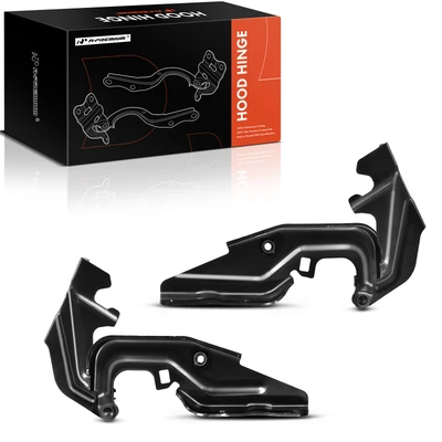 2 Pcs Front Driver & Passenger Hood Hinge
