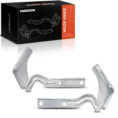 2 Pcs Front Driver & Passenger Hood Hinge