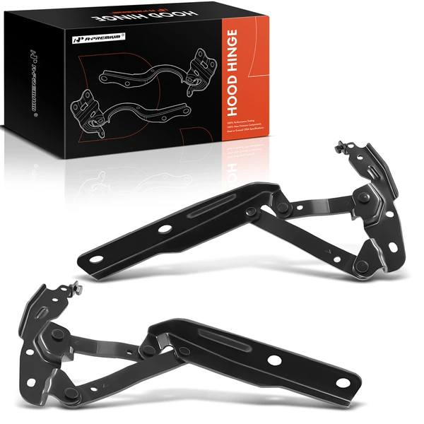 2 Pcs Front Driver & Passenger Hood Hinge for 2008-2016 Chrysler Town & Country