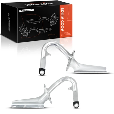 2 Pcs Front Driver & Passenger Hood Hinge