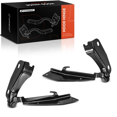 2 Pcs Front Driver & Passenger Hood Hinge