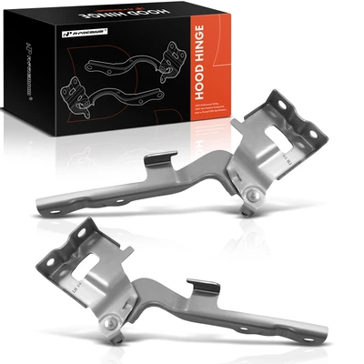 2 Pcs Front Driver & Passenger Hood Hinge