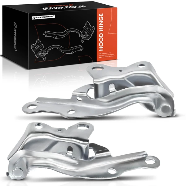 2 Pcs Front Driver & Passenger Hood Hinge for 2000-2004 Toyota Avalon