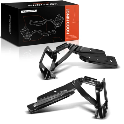 2 Pcs Front Driver & Passenger Hood Hinge