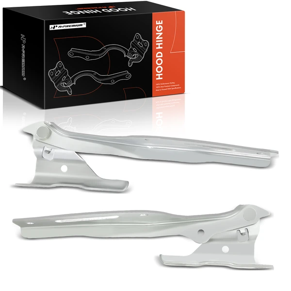 2 Pcs Front Driver & Passenger Hood Hinge for Honda Pilot 2009-2015 Sport Utility