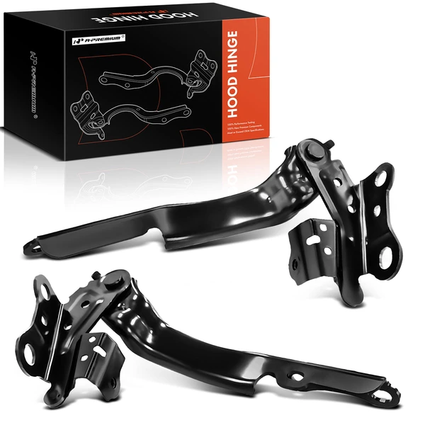 2 Pcs Front Driver & Passenger Hood Hinge for 2018-2023 Toyota Camry