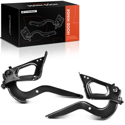 2 Pcs Front Driver & Passenger Hood Hinge