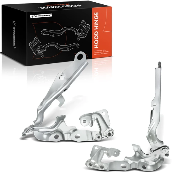 2 Pcs Front Driver & Passenger Hood Hinge for Toyota Camry 2007-2011