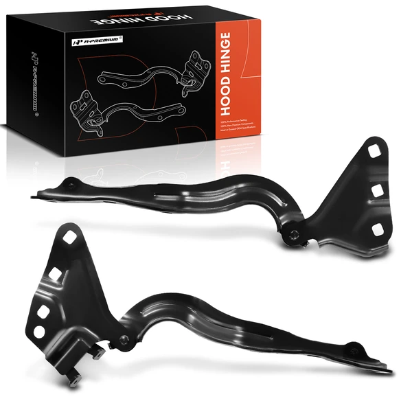 2 Pcs Front Driver & Passenger Hood Hinge for 2019-2023 Chevrolet Silverado 1500