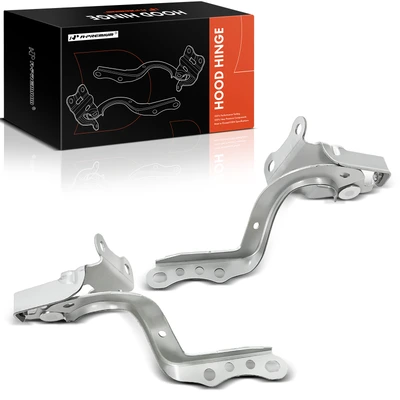 2 Pcs Front Driver & Passenger Hood Hinge