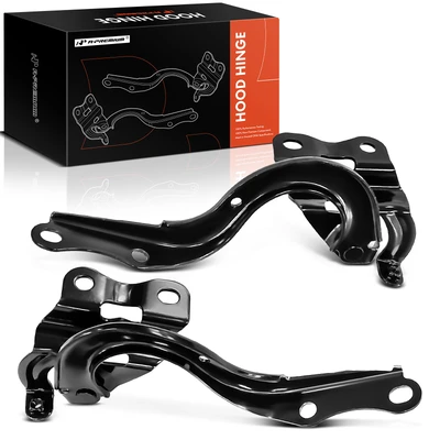 2 Pcs Front Driver & Passenger Hood Hinge
