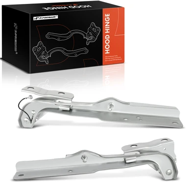 2 Pcs Front Driver & Passenger Hood Hinge