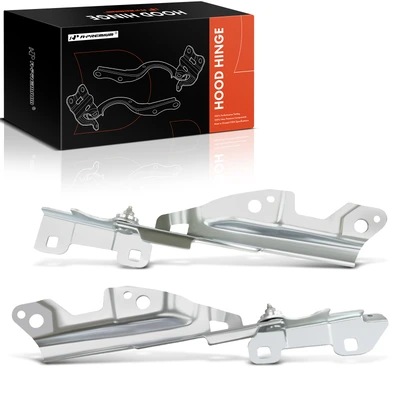2 Pcs Front Driver & Passenger Hood Hinge