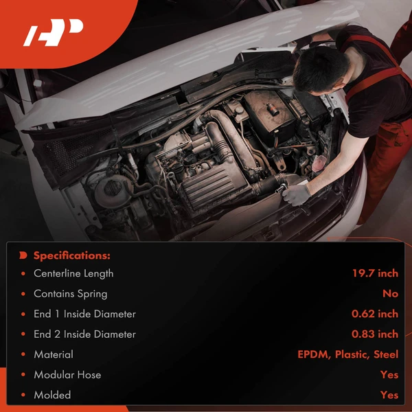 Engine HVAC Heater Hose Assembly for Volvo C30 11-12 C70 06-10 S40 04-11 V50