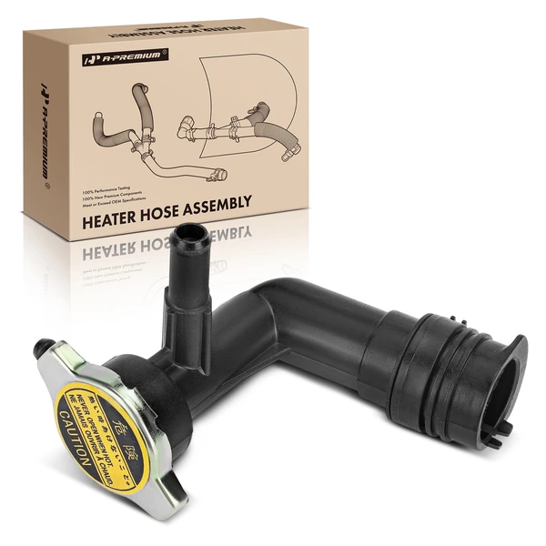 Radiator Coolant Pipe with Cap for Toyota RAV4 2019-2023 Venza 2022-2023 L4 2.5L