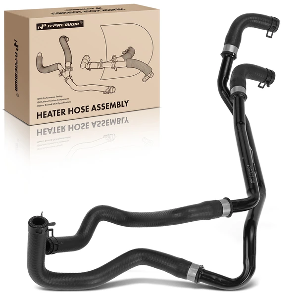 A-Premium APHHA017 HVAC Heater Hose Assembly