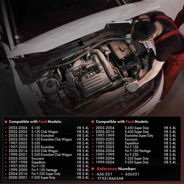 HVAC Heater Pipe-Hose Assembly for Ford F-150 F-250 E-150 Expedition V8 4.6L