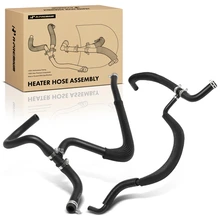 2 Pcs Inlet & Outlet HVAC Heater Hose Assembly