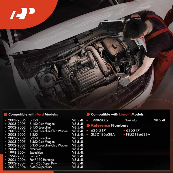 HVAC Heater Hose Assembly for Ford F-150 E-150 Econoline Expedition Lincoln 5.4L