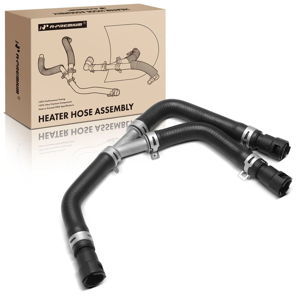 Outlet HVAC Heater Hose Assembly for Ford Expedition Lincoln Navigator 2007-2008