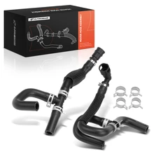 2 Pcs Inlet & Outlet HVAC Heater Hose Assembly for 1997-1999 Oldsmobile Silhouette