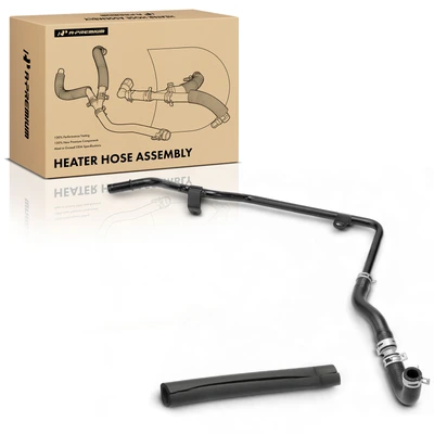 Inlet HVAC Heater Hose with Clamps