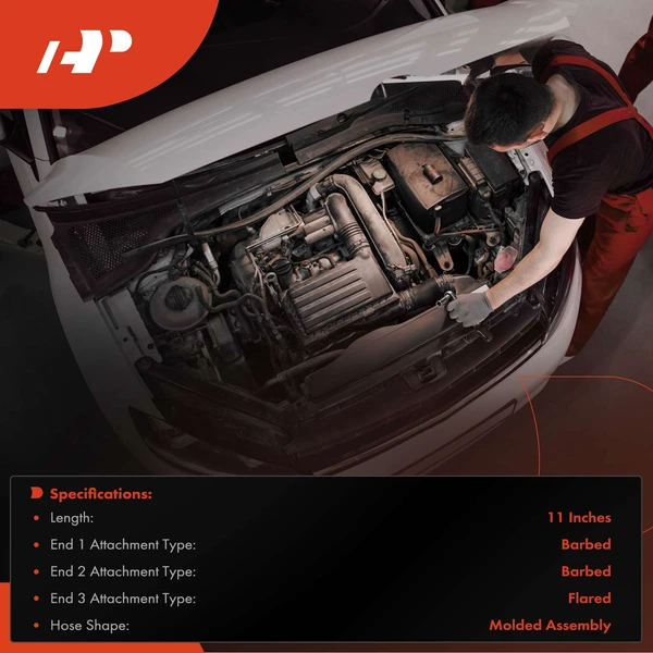 HVAC Heater Hose Assembly for Lincoln Navigator 1999-2005 Blackwood Ford GT DOHC