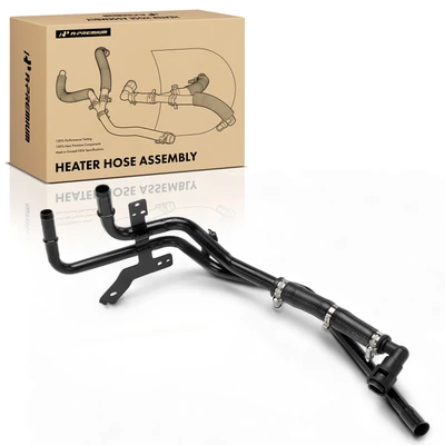 Inlet & Outlet HVAC Heater Hose with Clamps for Ford Mustang 2007-2010 V8 4.6L