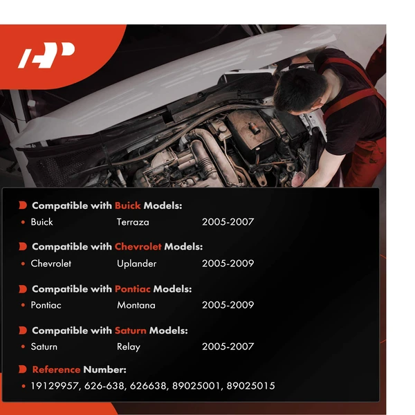 Outlet HVAC Heater Hose Assy for Buick Terraza Chevrolet Uplander Pontiac Saturn