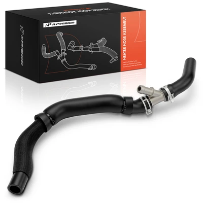 HVAC Heater Hose Assembly with Clamps