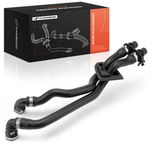 Rear HVAC Heater Hose Assembly with Clamps for 2015-2016 Volvo S80