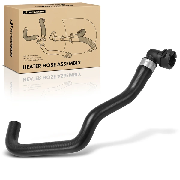 Outlet HVAC Heater Hose with Clamps for Volvo XC90 2003-2005 2.9L