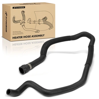 Outlet HVAC Heater Hose Assembly with Clamps