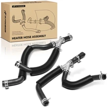 2 Pcs HVAC Heater Hose Assembly