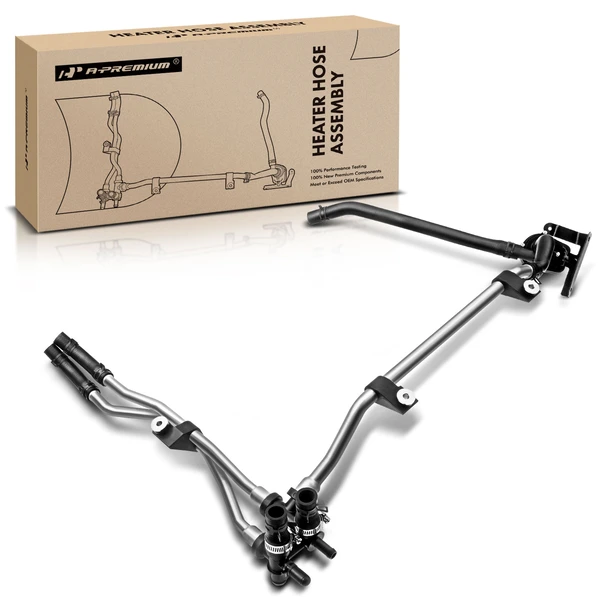 Inlet & Outlet HVAC Heater Hose Assembly for 2005-2012 Nissan Pathfinder