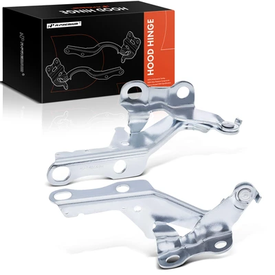 2 Pcs Driver & Passenger Hood Hinge