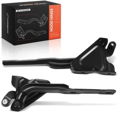 2 Pcs Driver & Passenger Hood Hinge
