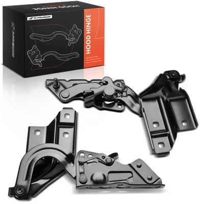 2 Pcs Front Driver & Passenger Hood Hinge
