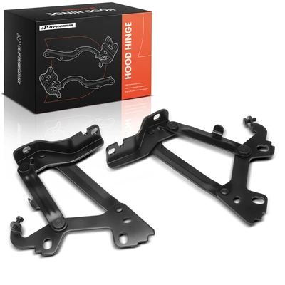 2 Pcs Driver & Passenger Upper Hood Hinge