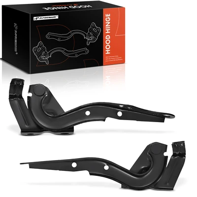 2 Pcs Driver & Passenger Hood Hinge