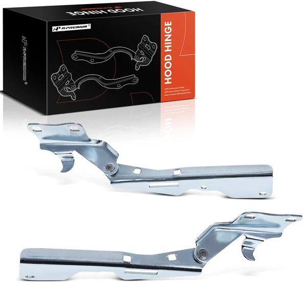 2 Pcs Driver & Passenger Hood Hinge for Nissan Maxima 00-03 Infiniti I30 I35