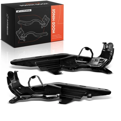 Pair Front Driver & Passenger Hood Hinge