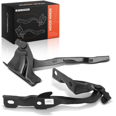 2 Pcs Driver & Passenger Hood Hinge