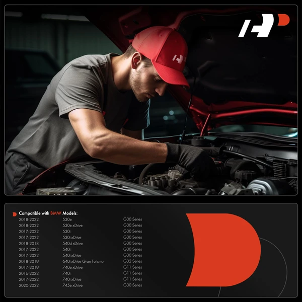 Driver Hood Hinge for BMW F90 M5 G11 740i G15 G16 G30 530i 540i 2017-2022