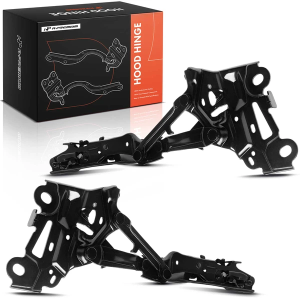 2 Pcs Front Driver & Passenger Steel Hood Hinge for BMW X1 2023-2024