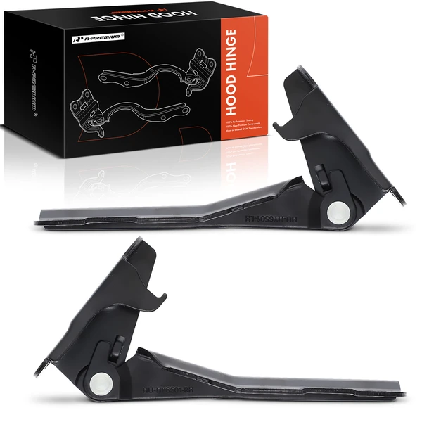 2 Pcs Front Hood Hinge for Hyundai Santa Fe 2001-2006 SUV